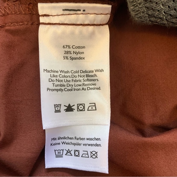 EDDIE BAUER Flex Chino NWT Uzbek 38/32. #78 - Picture 7 of 12